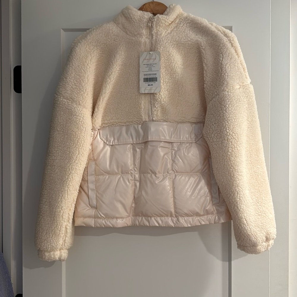 Fabletics never worn half zip fleece